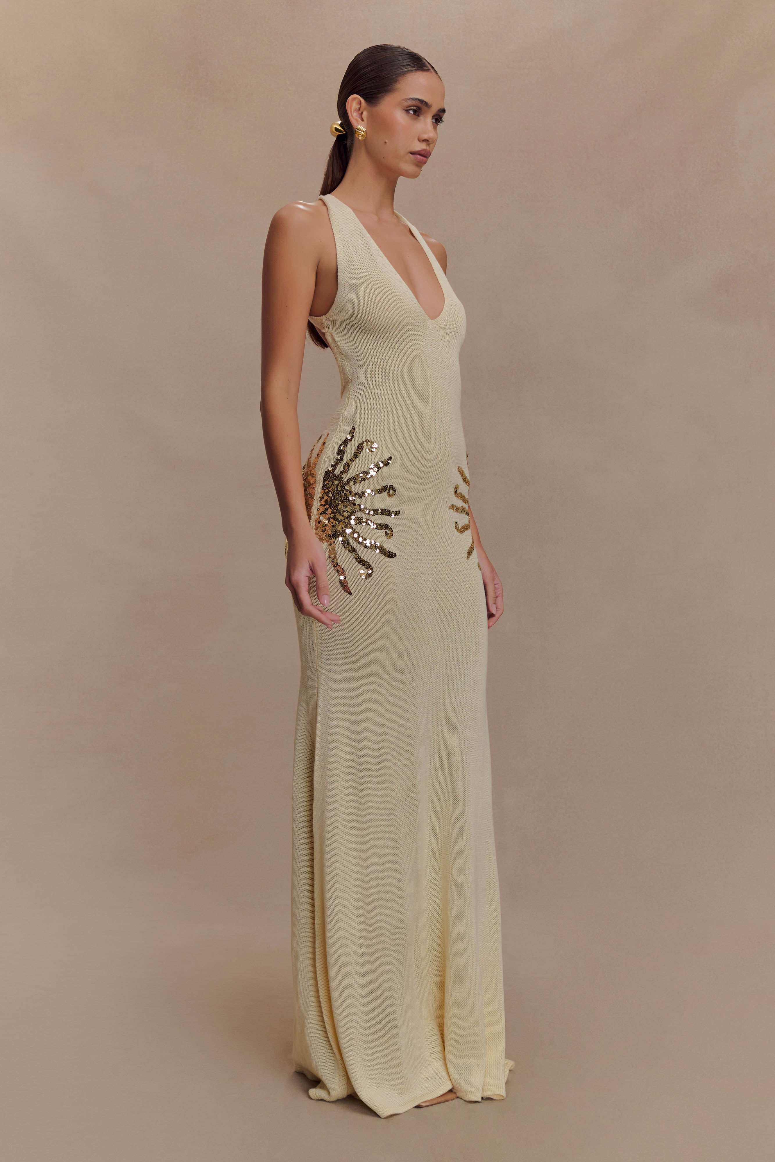 Elvira | Sequin Maxi Dress