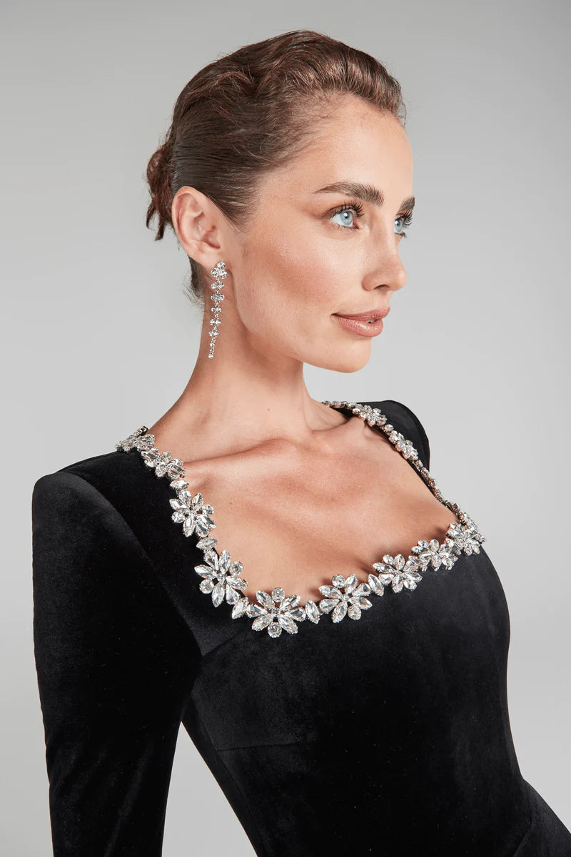 Glenice | Velvet Dress