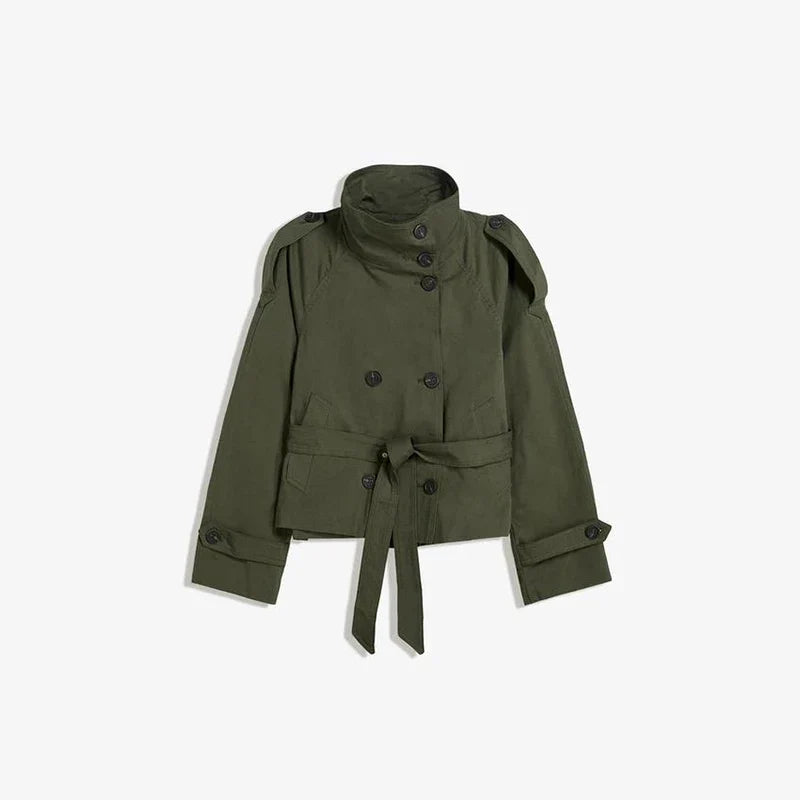 SHORT TRENCH COAT