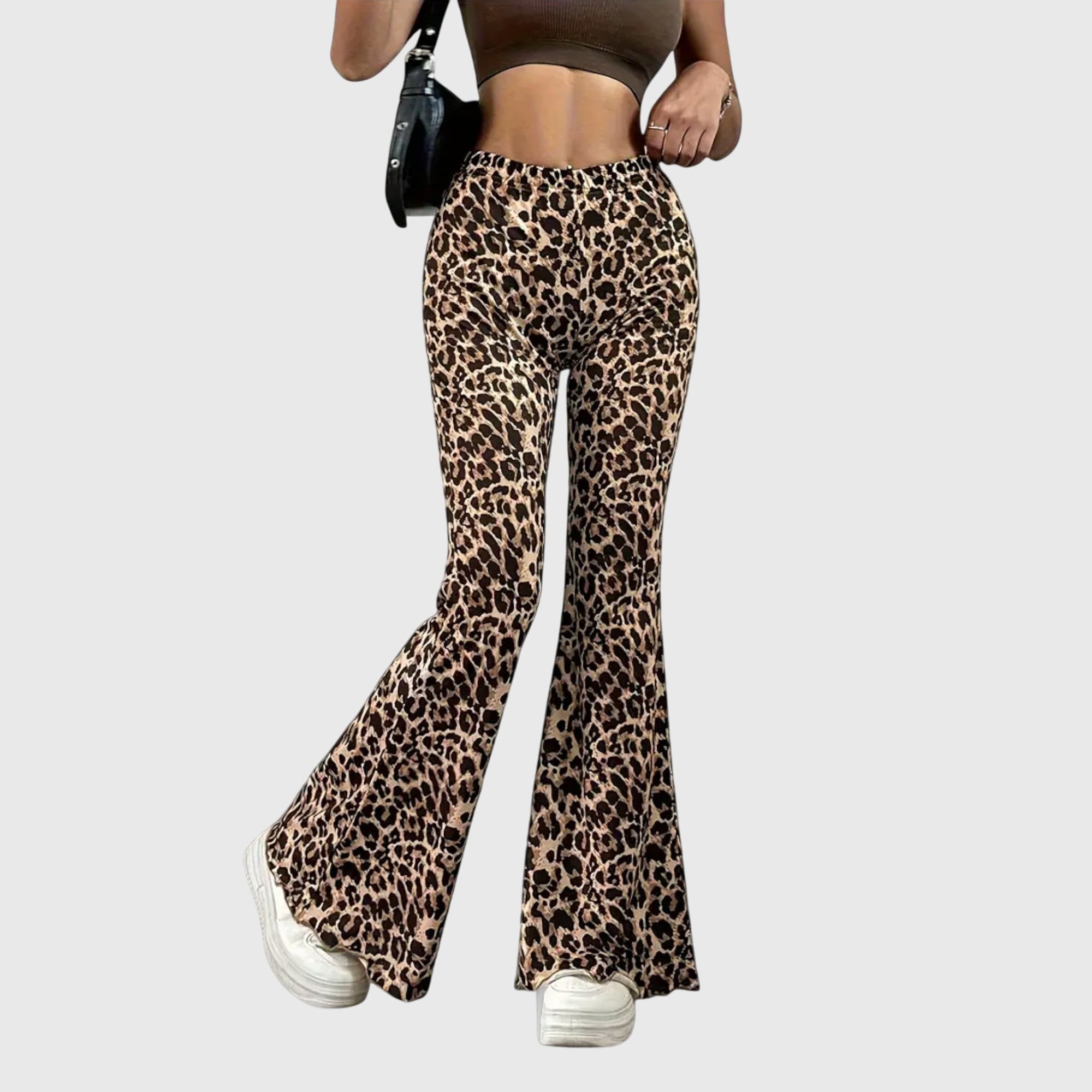 Leopard – Pantalon Bootcut Léopard