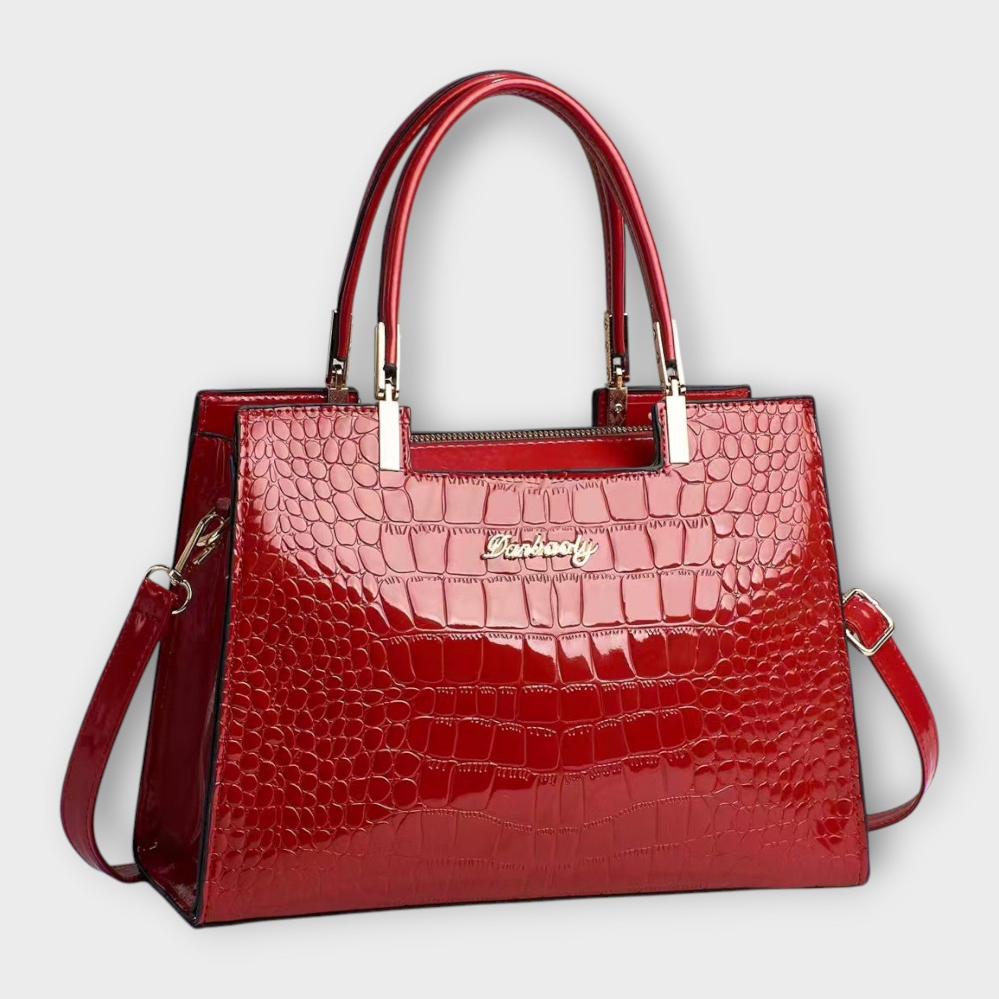 Olivia Croco – Sac Crocodile Brillant