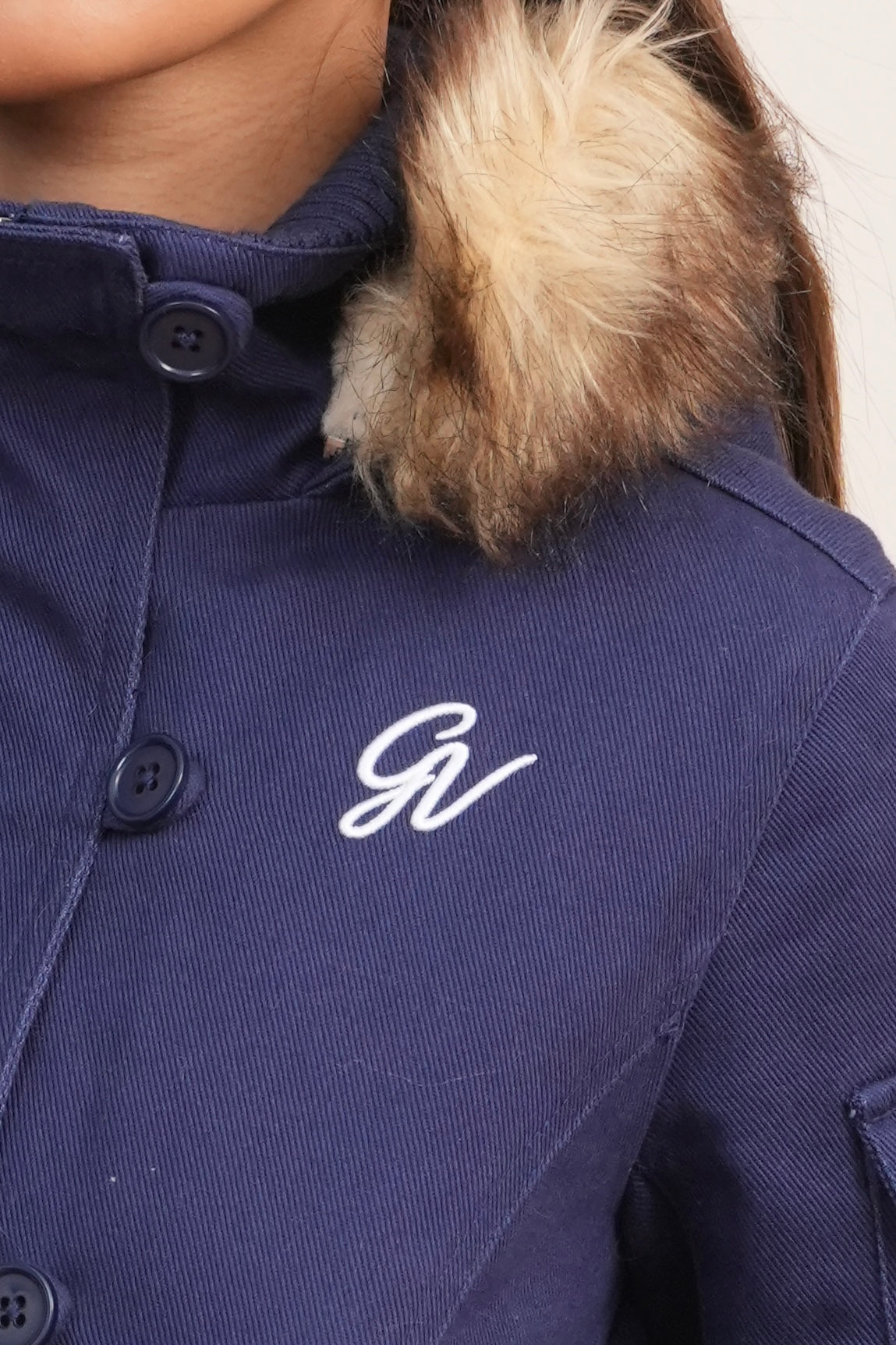 Gavali | Veste années 2000 à col en fourrure