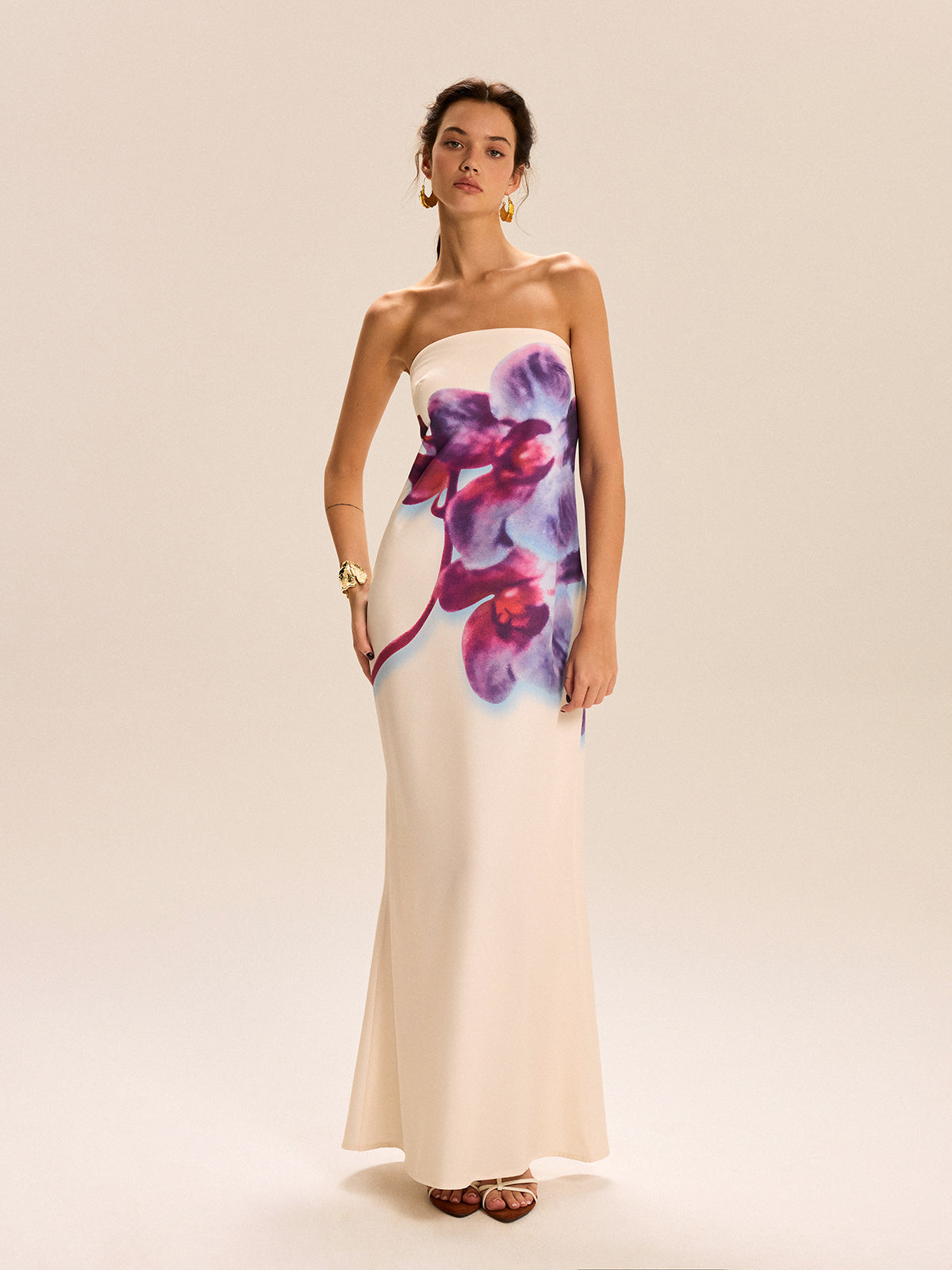 Amaysa | Robe longue fleurie 