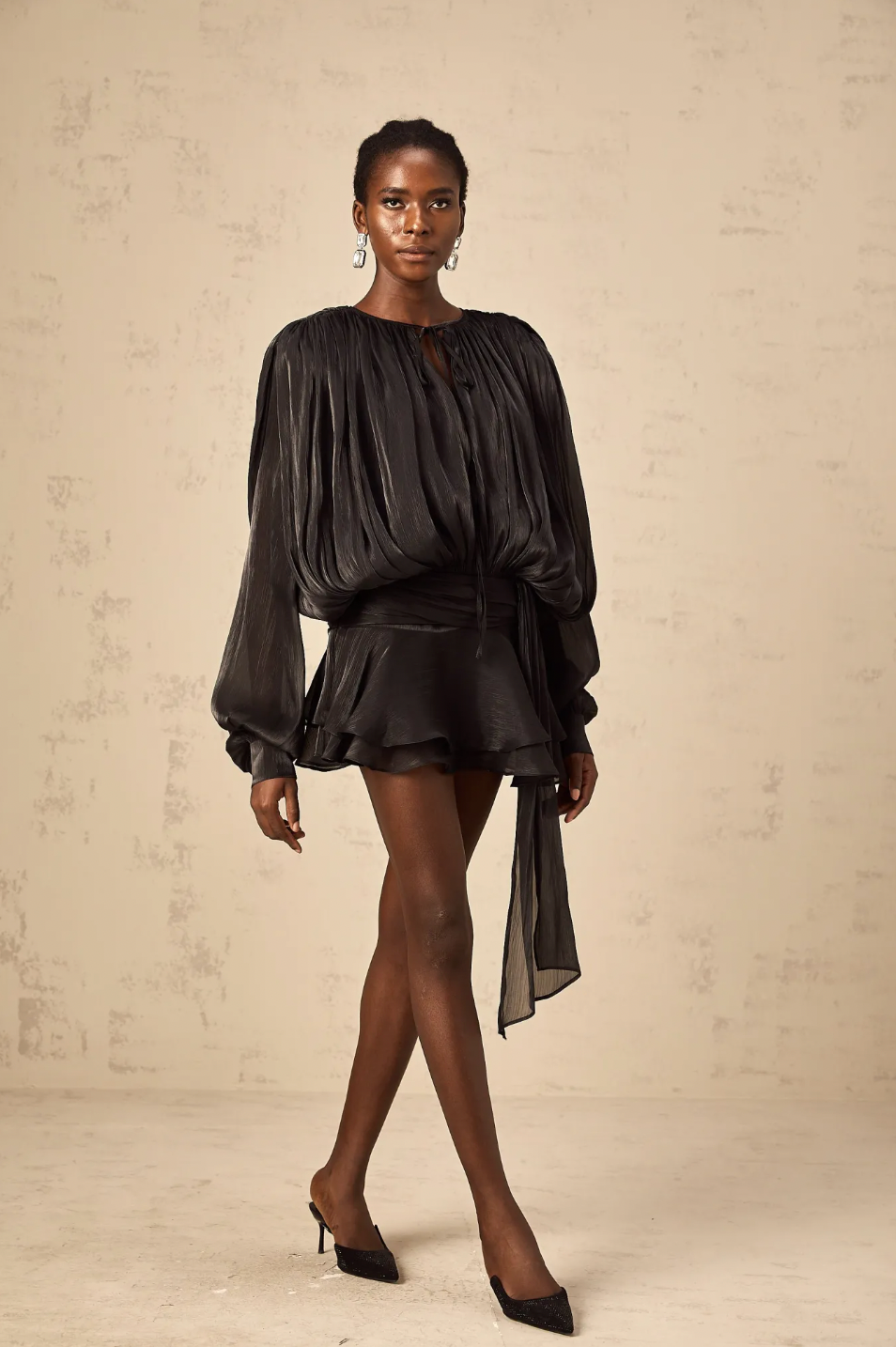 Seraphina | Robe mini à volants