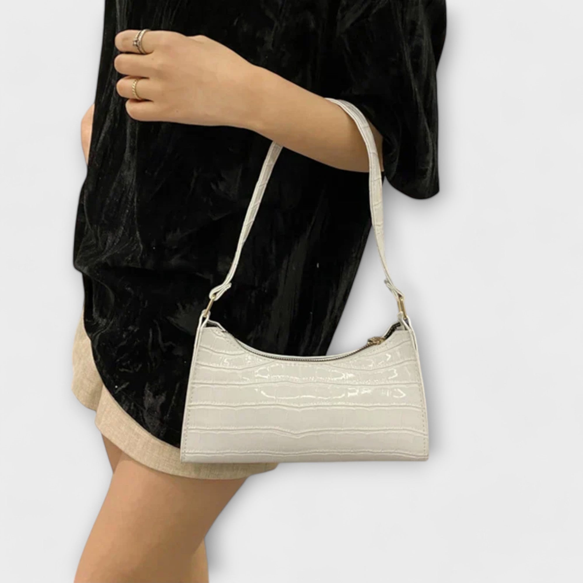 Olivia - Sac en cuir Brillant