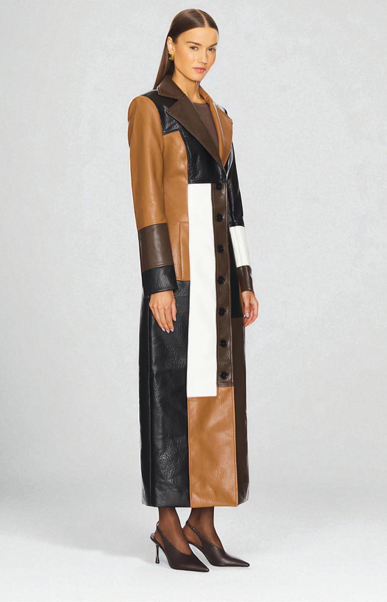 Faylin | Trench-coat mosaïque