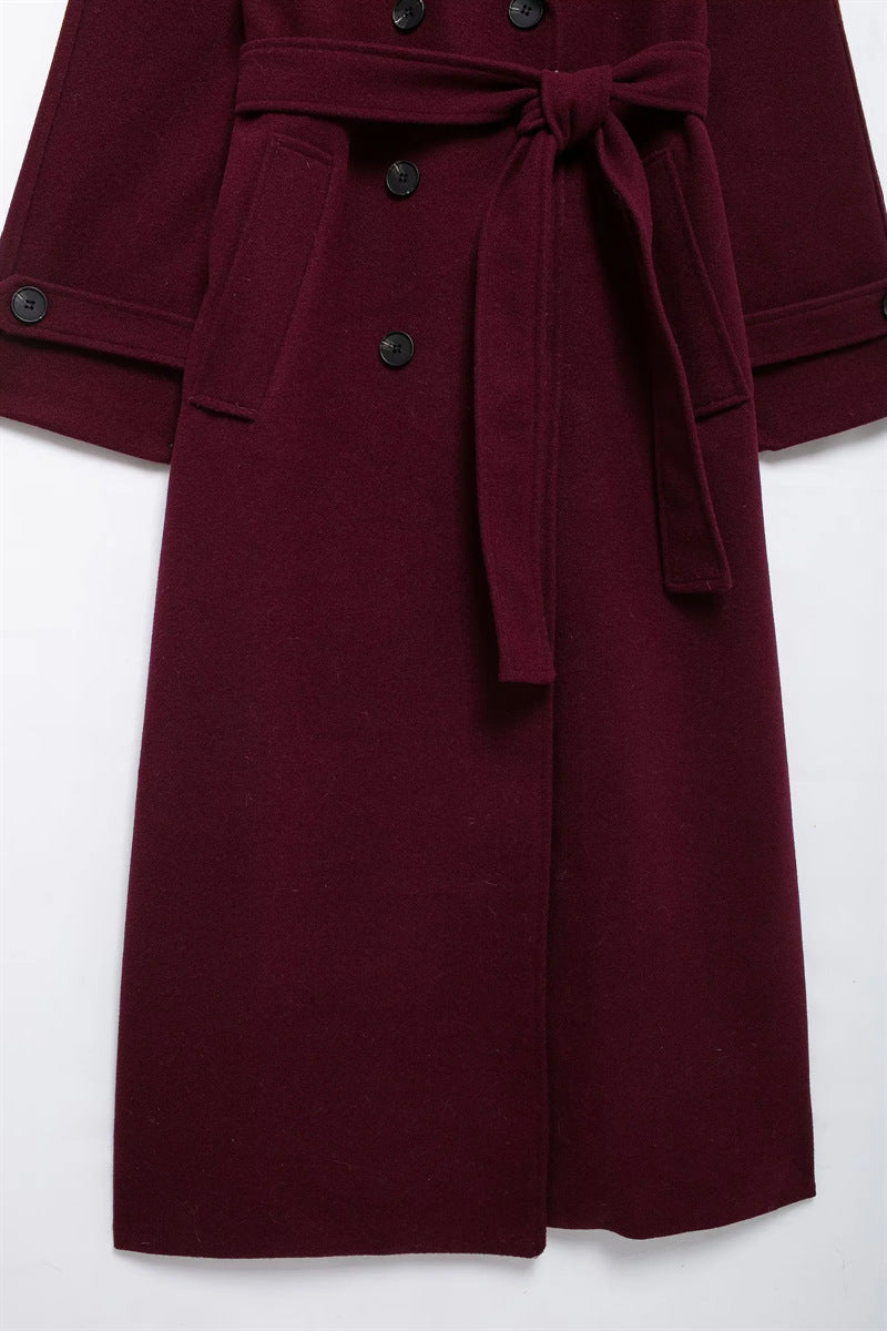 Ramona | Manteau bordeaux