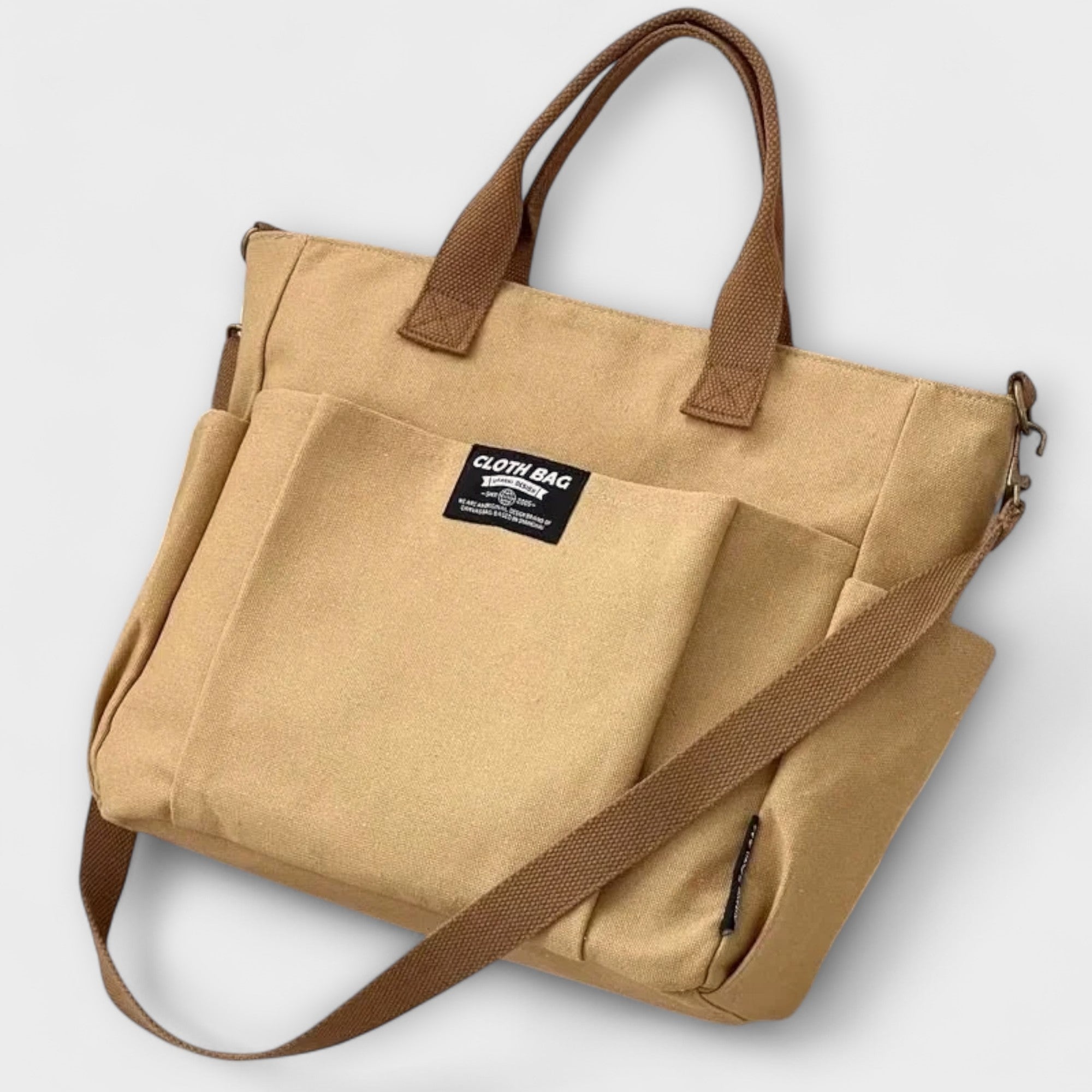 Olivia™ – Tote Bag Minimaliste en Canvas
