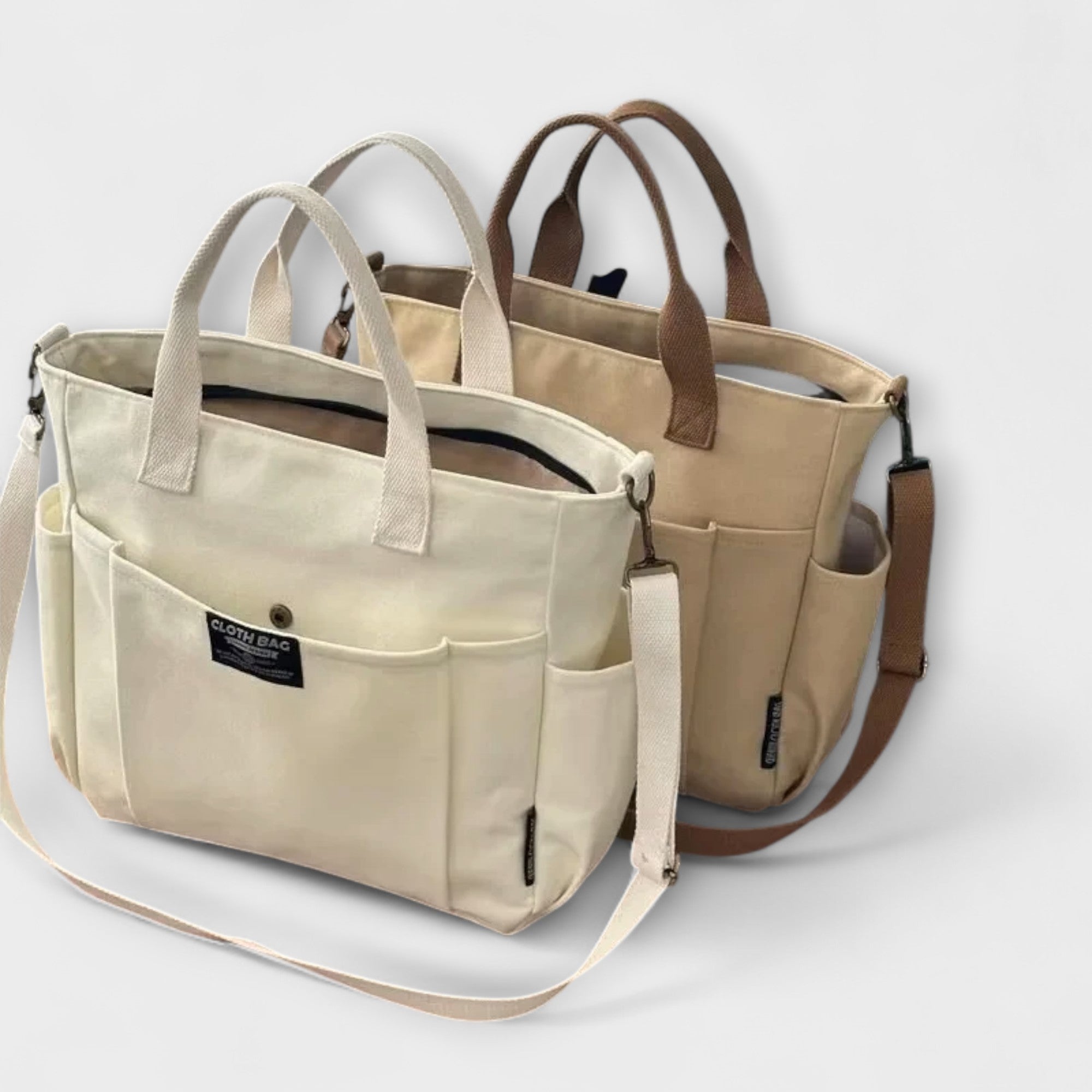 Olivia™ – Tote Bag Minimaliste en Canvas