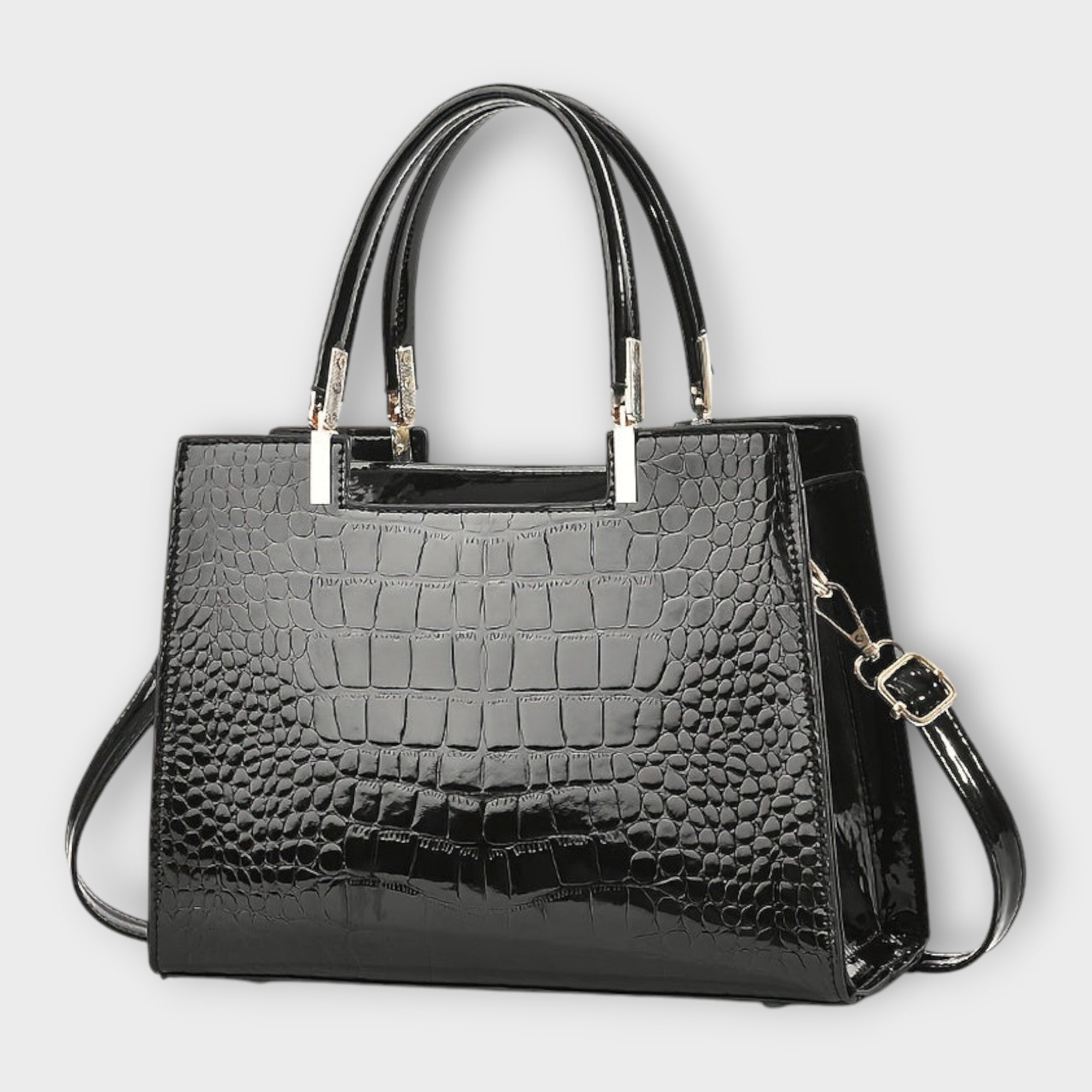 Olivia Croco – Sac Crocodile Brillant